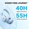 Soundcore by Anker, Space One, Active Noise Cancelling Headphones, 2X Stronger Voice Reduction, 40H ANC Playtime, App Control, LDAC Hi-Res Wireless Audio, Comfortable Fit, Clear Calls, Bluetooth 5.3 - Image 4