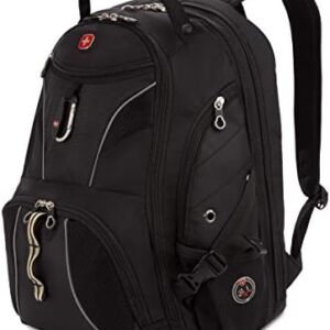 Swiss Gear SA1923 Black TSA Friendly ScanSmart Laptop Backpack - Fits Most 15 Inch Laptops and Tablets