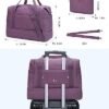 BAGSMART Large Gym Bag with Yoga Mat Buckle, Weekender Overnight Bag for Women, Travel Duffle Bag for Travel Essentials, Carry On Tote Bag Hospital Bag for Labor and Delivery - Image 6