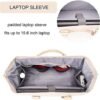 Weekender Bag with Shoe Compartment,Laptop Sleeve,USB Charging Port - Image 2