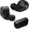 Technics HiFi True Wireless Multipoint Bluetooth Earbuds with Noise Cancelling, 3 Device Multipoint Connectivity, Wireless Charging, Impressive Call Quality, LDAC Compatible - EAH-AZ60M2-K (Black)