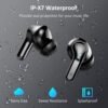 Wireless Earbud, Bluetooth Headphones 5.3 NEW 40H Ear Buds Bass Stereo Earphones Noise Cancelling Earbud with 4 ENC Mic in-Ear Bluetooth Earbud USB-C LED Display IP7 Waterproof Sport for Android iOS - Image 8