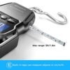 Luggage Scale, 110lb/50kg Luggage Weight Scale with Backlit LCD Display, Digital Fish Scale with Measuring Tape Portable Hanging Scale Suitcase Scale with Handle & Large Hook & 2 AAA Batties - Image 2