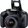 Canon EOS 4000D / Rebel T100 DSLR Camera w/EF-S 18-55mm F/3.5-5.6 Zoom Lens + 64GB Memory, Filters,Case, Tripod, Flash, and More (34pc Bundle) (Renewed) - Image 8