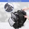 Large Travel Backpack for Women Men, 40L Carry On Backpack, 17 Inch Laptop Waterproof Backpack, College Bookbag, Backpack for Women, as Person Item Flight Approved - Image 5