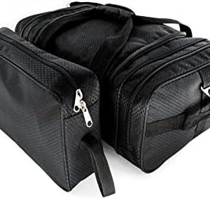 North Star Sports Flight Dual Carry 1050 Tuff Cloth Weekender, Carry On Luggage 21x14x9 Airline Approved, With Shoe Storage Tote