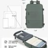 Travel Backpack For Women Men Airline Approved Carry On Bags For Airplanes Gym Bag With Shoe Compartment Backpack For Traveling On Airplane Waterproof Laptop Backpack College Travel Essentials - Image 3