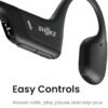 SHOKZ OpenRun Pro - Open-Ear Bluetooth Bone Conduction Sport Headphones - Sweat Resistant Wireless Earphones for Workouts and Running with Premium Deep Base - Built-in Mic, with Hair Band - Image 3
