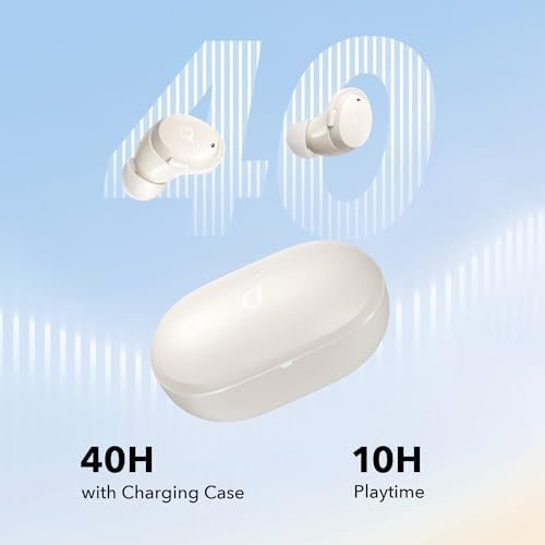 Soundcore by Anker Life A3i Noise Cancelling Wireless Earbuds, Bluetooth 5.2, Hybrid ANC, Deep Bass, AI-Enhanced Calls with 6 Mics, 40H Playtime, Fast Charging, 22 Custom EQ, Transparency Mode - Image 5