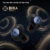 Baseus Active Noise Cancelling Wireless Earbuds, Reduce Noise by Up to 95%, Heavy Bass, 38H Playtime, Clear Calls, Wireless Charging, Power Display, Comfortable Fit, Bluetooth 5.3 - Bowie MA10S - Image 4