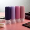 Travel Bottles for Toiletries, Tsa Approved 3oz Portable Travel Bottles, BPA Free Leak Proof Squeezable Travel Size Containers, Portable Silicone Bottles for Toiletries (4 Pack) - Image 9