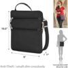 Travelon Anti-theft Classic Slim Dbl Zip Crossbody Bag - Image 2
