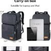 Upgraded Version Business Backpack, Anti Theft Carry on Backpack, Extra Large 17.3 inch Travel Laptop Backpack, Water Resistant College Bag Carry on Bag Gifts for Men&Women for Office/Teacher/Work. - Image 4