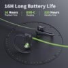 Bluetooth Headphones, Wireless Earbuds IPX7 Waterproof Bluetooth 5.3 Headphones with 16Hrs Playtime Stereo Bass Headsets with Mic Running Headphones with Earhooks for Sports Running Workout - Image 6