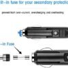 Multi Ports USB Car Charger, 96W 6 Port QC3.0 Fast Adapter Multiple Ports, with Four Quick Charge 3.0 Port, 12V-24V Multi Device Cigarette Lighter for Smart Phone & Tablets Charging - Image 8