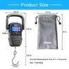 Luggage Scale, 110lb/50kg Luggage Weight Scale with Backlit LCD Display, Digital Fish Scale with Measuring Tape Portable Hanging Scale Suitcase Scale with Handle & Large Hook & 2 AAA Batties - Image 5