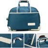 Portable Rolling Tote Travel Bag With Wheels, Waterproof Wheeled Outdoor Duffle Bag Lgihtweight Carry On Luggage Tote Suitcase Unisex-Adult Trolley Bag Overnight Weekender Bag For Women Men ( Color : - Image 5