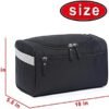 Mens Travel Bag Toiletry,Hygiene Bag,Mens Hanging Bathroom Bag Canvas Dopp Kit with Large Capacity for Travel Accessories - Image 2