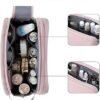 BAGSMART Large Toiletry Bag for Women, Cosmetic Makeup Bag Organizer, Travel Bag for Toiletries, Dopp Kit Water-resistant Shaving Bag for Accessories, Pink-Large - Image 4