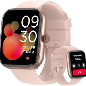 Smart Watches for Women/Men,Alexa Built-in Smartwatch(Answer/Make Calls),1.91'' HD iOS/Andorid Compatible 100+DIY Dails Activity Tracker,IP68 Waterproof 100+ Sports Fitness Tracker,SpO2/Sleep Monitor