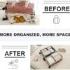 Travel Packing Cube Luggage Organizer - Travel Essential Accessory for Suitcase Lightweight Durable Toiletry Cosmetic Laundry Shoe Compression Carry on Storage Large Bag 10 set - Image 4