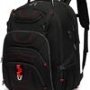 Laptop Backpack for Men - Travel Backpack with USB Charging Port for Daily Commutes and Travel -College Backpack Men - Gifts for Men - Waterproof - Black