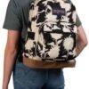 JanSport Right Pack Backpack - Durable Daypack with Padded 15" Laptop Sleeve, Spacious Main Compartment & Integrated Water Bottle Pocket - Black Sketch Sunflower - Image 6