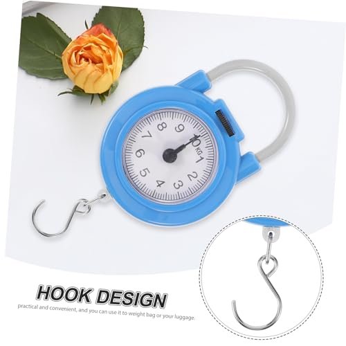 GALPADA Mechanic Tools Sprung Luggage Scale Kitchen Scale Weight Scale for Luggage Hand Scale to Weigh Luggage Fruit Scale Luggage Hook Handheld Scale Plastic Travel Hanging Weighing Scale - Image 7