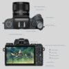 Saneen Digital Camera, 4k Cameras for Photography & Video, 64MP WiFi Touch Screen Vlogging Camera for YouTube with Flash, 32GB SD Card, Lens Hood, 3000mAH Battery, Front and Rear Cameras - Black - Image 7