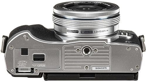 Olympus OM-D E-M10 Mark IV Camera with M.Zuiko Digital ED 14-42mm F3.5-5.6 EZ Lens, Silver - Image 9