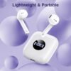 ZONWOO Wireless Earbuds Bluetooth 5.3 Headphones with Charging Case, Cordless in-Ear Stereo Earphones with Mic for iPhone Android Cell Phone, IPX5 Waterproof Wireless Ear Buds for Running Workout - Image 6