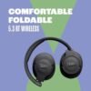JBL Tune 720BT - Wireless Over-Ear Headphones Pure Bass Sound, Bluetooth 5.3, Up to 76H Battery Life and Speed Charge, Lightweight, Comfortable and Foldable Design (Black) - Image 3