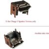 [2pcs Pack] for Charge 3 Bluetooth Speaker Replacement Charging Port Dock Connector Parts for JBL Charge 3 Bluetooth Speaker GSP1029102A (Not fit for JBL Other Version) - Image 2