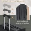 Carry On Luggage 22x14x9 Airline Approved, 20 Inch Carry on Suitcases with Wheels, PP Lightweight Carry-on Luggage, Suitcase with Wheels and TSA Lock - Image 3