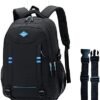 Rolling Backpack for Boys Elementary School Bag with Wheels Travel Trolley Bag 2 wheels and 6 wheels