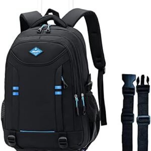 Rolling Backpack for Boys Elementary School Bag with Wheels Travel Trolley Bag 2 wheels and 6 wheels