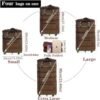ELDA Expandable Foldable Suitcase Heavy Duty Luggage Bag with Trolley, Extra Large Suitcases, Duffel Bags for Men Women Travel - Image 3