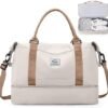 SYCNB Weekender Bags for Women,Personal Item Travel Bag with Shoes Compartment,Overnight Travel Duffel Bag,Gym Bag