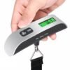 SimiAqua Luggage Scale Travel Digital, Portable Digital Suitcase Scale for Travel, Accurate and Easy Weighing, Essential Travel Accessory with LCD Display, 110 Pounds, Battery Included - Image 2