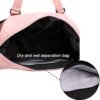 Forestfish Duffel Bags Traveling With Trolley Sleeve, Gym Bag Weekender Bags For Women, Black - Image 6