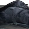 Kenneth Cole REACTION Port Stanley Duffel Pebbled Vegan Leather Carry On Shoulder Duffle Travel Bag, Black, 15" Laptop - Image 11