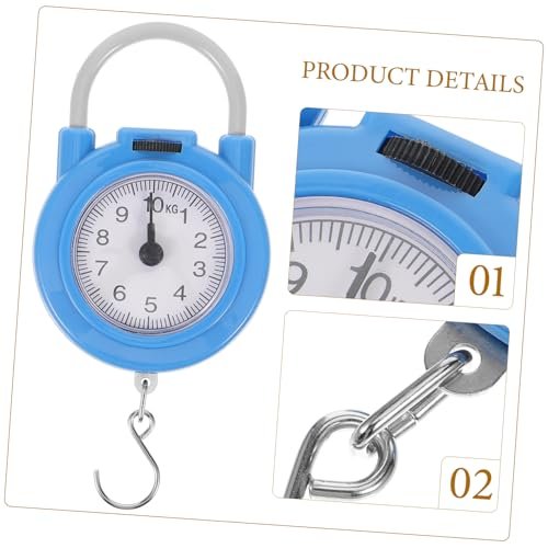 GALPADA Mechanic Tools Sprung Luggage Scale Kitchen Scale Weight Scale for Luggage Hand Scale to Weigh Luggage Fruit Scale Luggage Hook Handheld Scale Plastic Travel Hanging Weighing Scale - Image 8