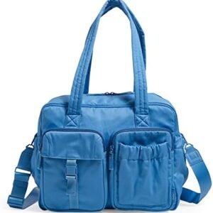 Verabradley Womens Cotton Utility Oversized Travel Tote Travel Bag
