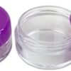 Beauticom 5G/5ML Round Clear Jars with Purple Lids for Lotions, Creams, Toners, Lip Balms, Makeup Samples (Quantity: 25 Pieces) - Image 3