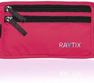 Money Belt For Travel Wallet Belt Passport Holder Travel Pouch to Protect You With RFID Transmissions –Secure, Hidden