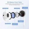 2 Pack for Apple Earbuds iPhone Headphones Lightning Wired Earphones [Apple MFi Certified] Built-in Mic & Volume Control Compatible with iPhone 14/13/12/11/8/Pro/Pro Max，Support All iOS System. - Image 3