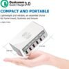 Charging Station, 100W 6-Port USB Fast Charger with QC 3.0 & PD, Compatible with Apple & Other Brand Cell Phones - Image 6