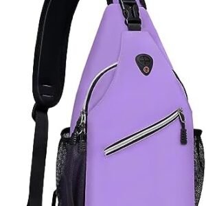 MOSISO Sling Backpack, Multipurpose Crossbody Shoulder Bag Travel Hiking Daypack
