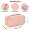 OCHEAL Small Cosmetic Bag,Portable Cute Travel Makeup Bag for Women and girls Makeup Brush Organizer cosmetics Pouch Bags-Pink - Image 4