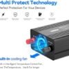 500W Power Inverter 12v to 110v,dc to ac Converter for car with 24W Quick Charge/65W USB-C,Power Inverter for car Cigarette Lighter,12 Volt Power Inversor - Image 4